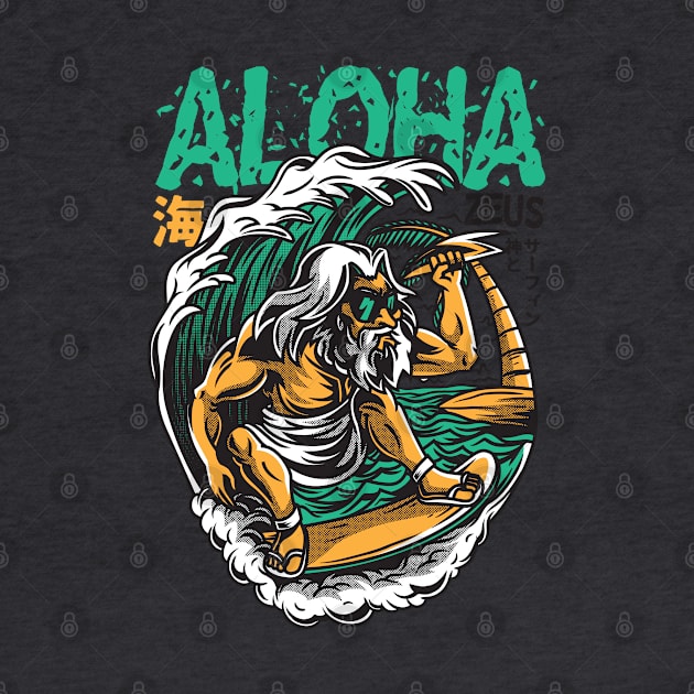 aloha Zeus by Mako Design 